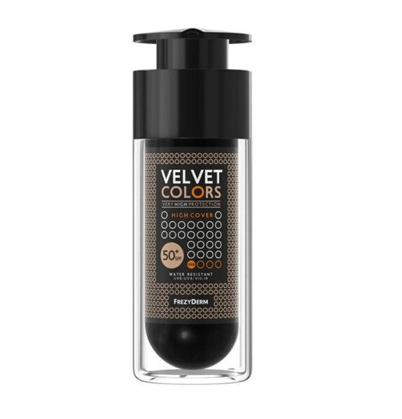 Frezyderm Velvet Colors Liquid Foundation SPF50 30ml