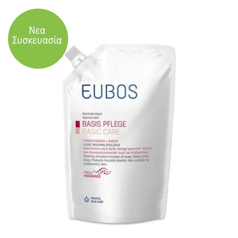 Eubos Liquid RED Refill Ανταλλακτικό Υγρό Καθαρισμού 400ml