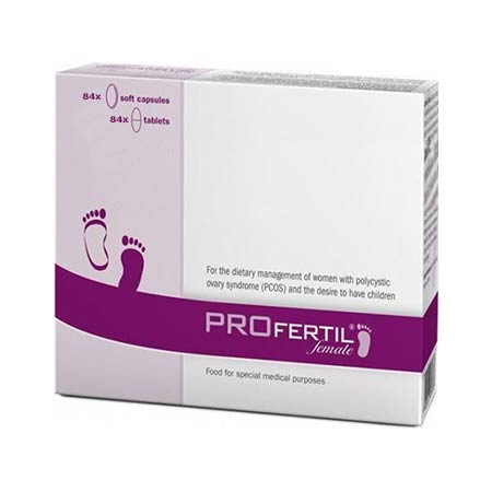 PROfertil Female 84softcaps + 84tabs Αγωγή υπογονιμότητας για Γυναίκες