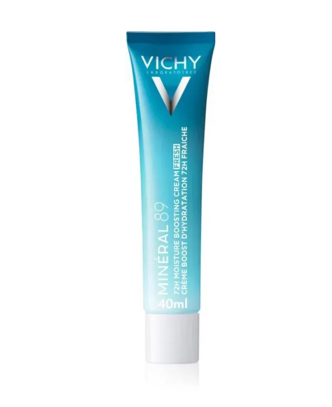 Vichy Mineral 89 72H Moisture Boosting Face Cream With Hyaluronic Acid Fresh 40ml - Ενυδατική Κρέμα Προσώπου 72ωρης Ενυδάτωσης