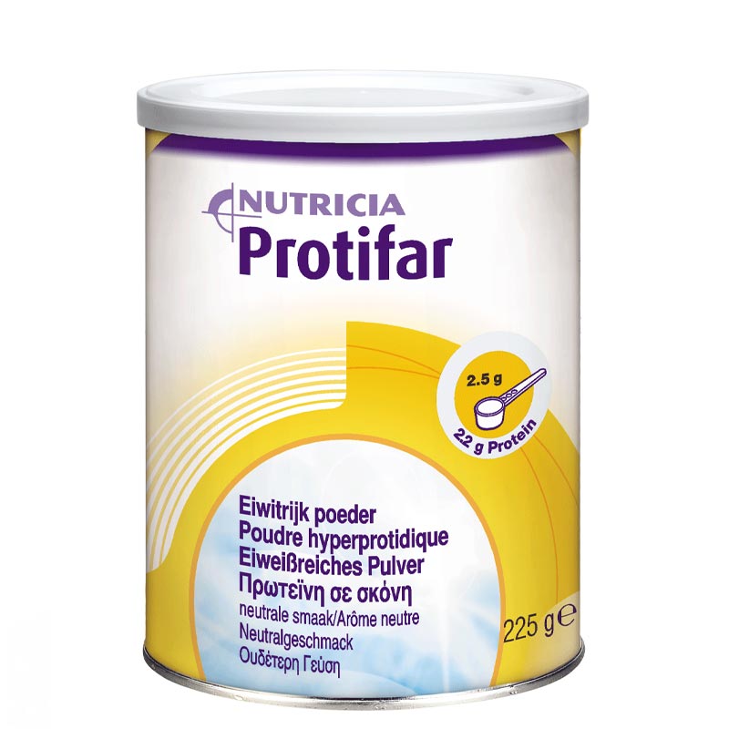 Nutricia Nutricia Protifar Υπερπρωτεϊνικό Θρεπτικό Σκεύασμα σε μορφή σκόνη, 225gr