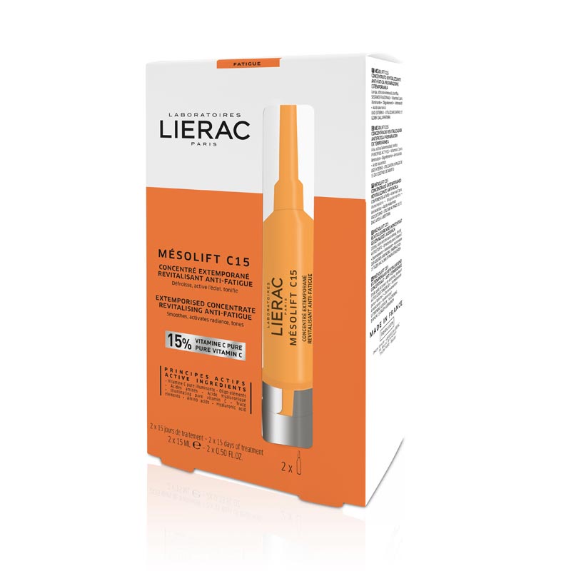 Lierac Mesolift C15 Συμπύκνωμα Κατά της Κούρασης 2x15ml