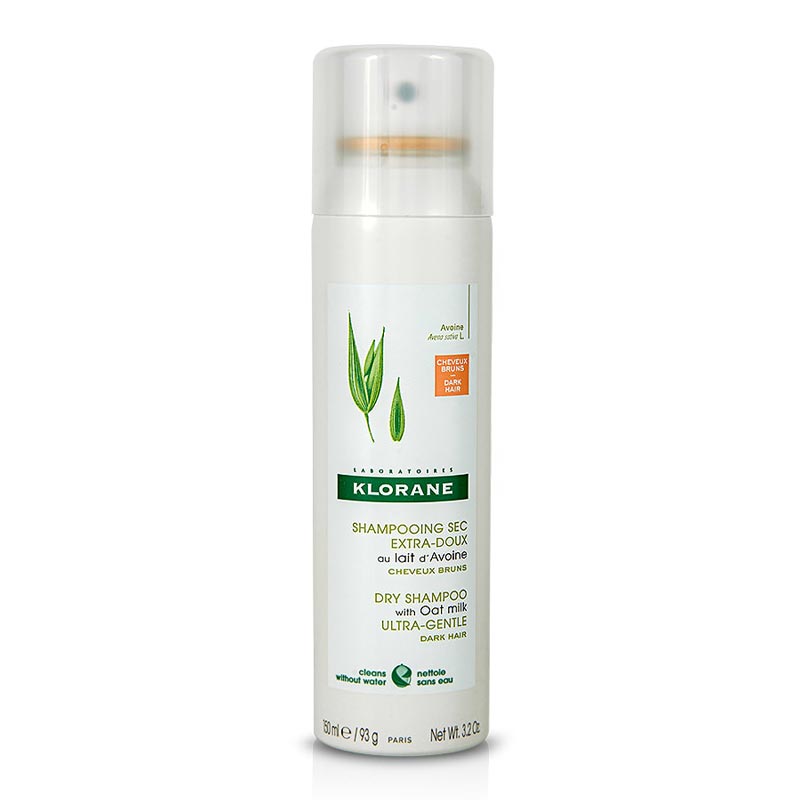 Klorane Dry Shampoo Με Χρώμα για Ανοιχτά ή Σκούρα Καστανά Μαλλία 150ml