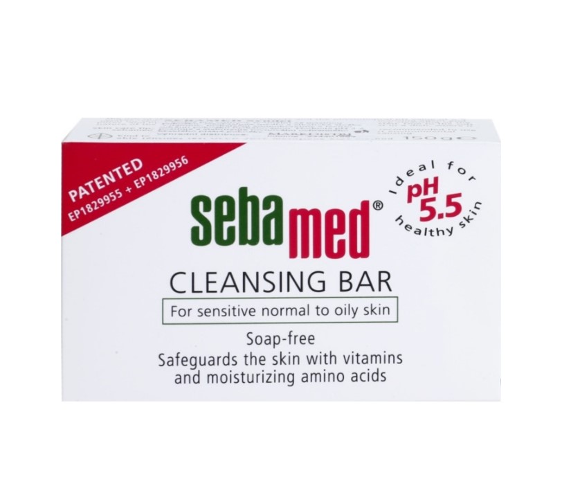 Sebamed Cleansing Bar Μπάρα Καθαρισμού για Κανονικό/Ευαίσθητο Δέρμα, 150gr