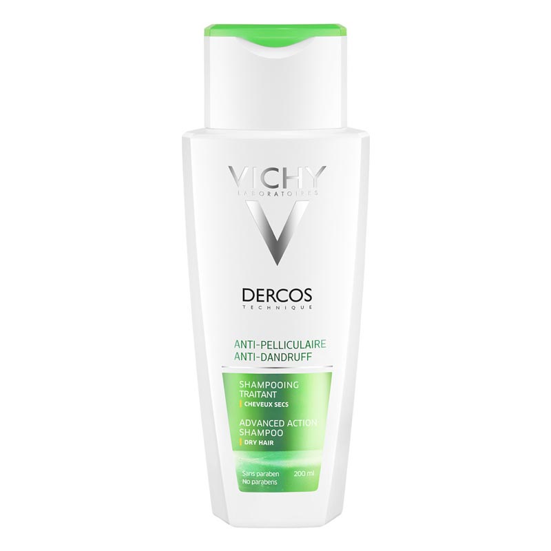 Vichy Dercos Shampoo Antipel Sec Αντιπιτυριδικό σαμπουάν για ξηρά μαλλιά 200 ml