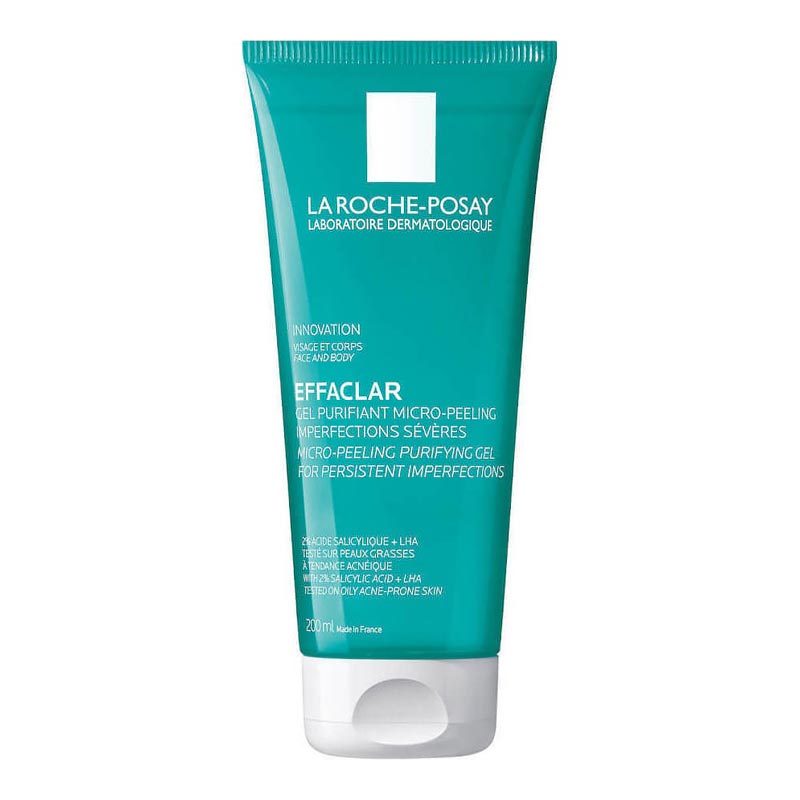 La Roche Posay Effaclar Micro-Peeling Purifying Gel Wash για λιπαρή επιδερμίδα 200 ml