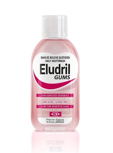 Elgydium Eludril Gums Στοματικό Διάλυμα για την Ουλίτιδα 500ml