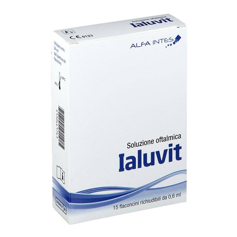 Ialuvit Ophthalmic solution 15 φιαλίδια των 0,6ml