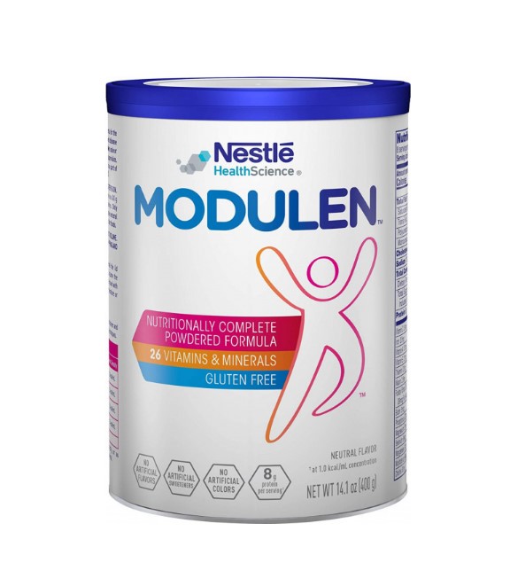 Nestle Modulen IBD Nutritional Support - Πλήρες Διάλυμα Εντερικής Διατροφής Σε Μορφή Σκόνης, 400g