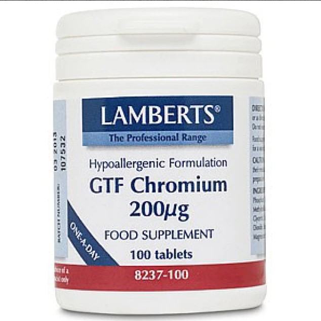 Lamberts Chromium GTF Χρώμιο 100 Tablets