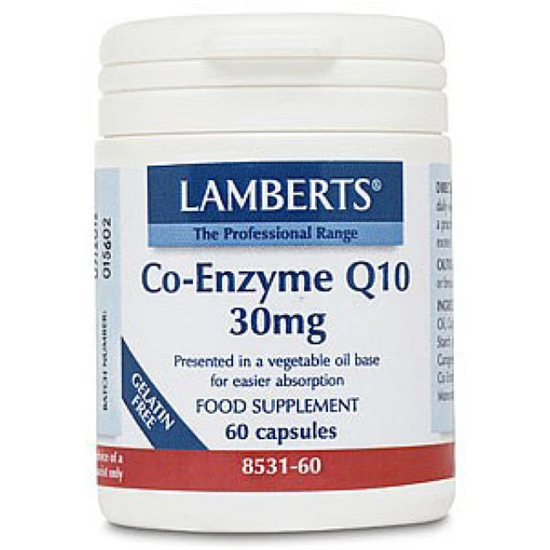 Lamberts Co-Enzyme Q10 30mg 60 Capsules