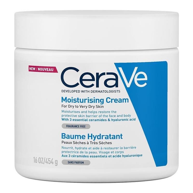 CeraVe Moisturizing Face & Body Cream 454g