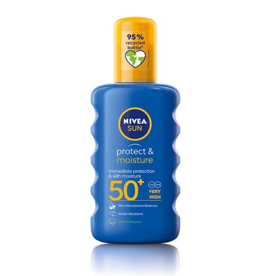 Nivea Sun Protect & Moisture Αντηλιακό Spray SPF50 200ml