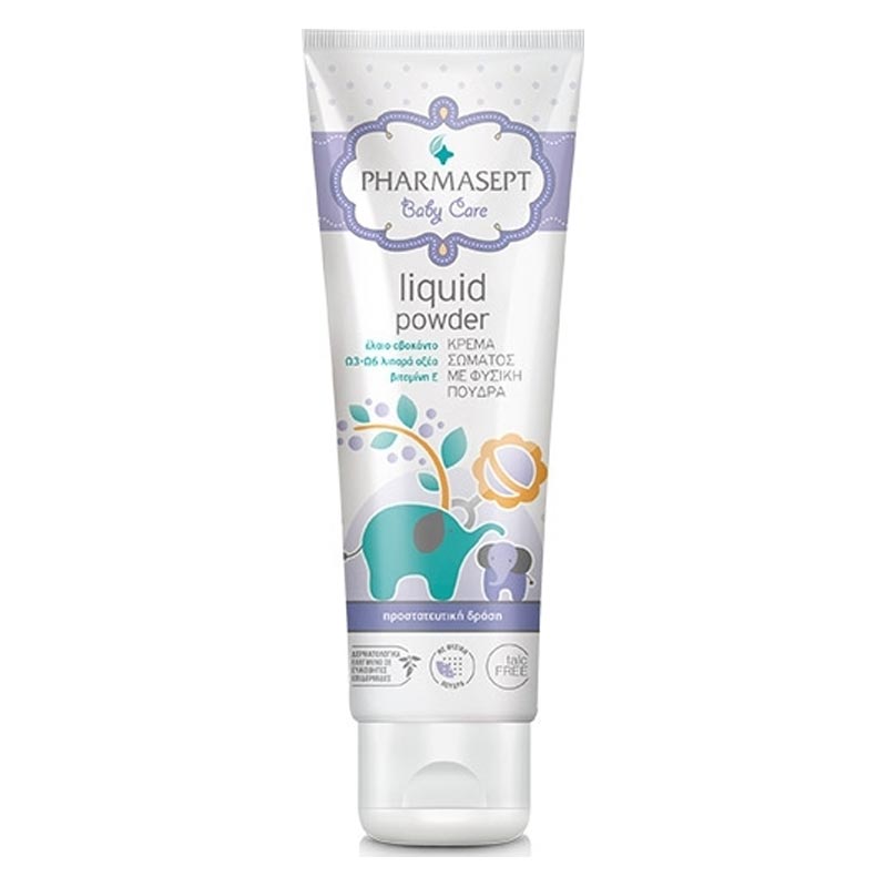 Pharmasept Baby Care Liquid Powder - Κρέμα Σώματος με Φυσική Πούδρα, 150ml