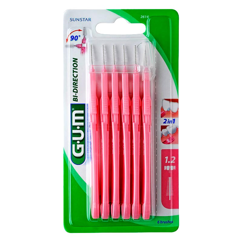 GUM Bi-Direction Fine 1.2mm 6τμχ
