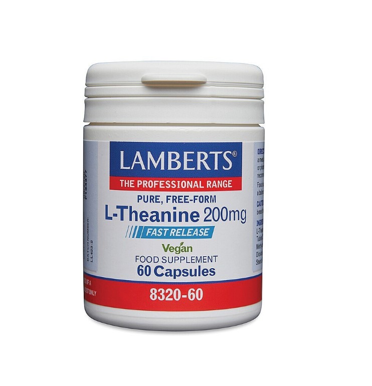 Lamberts L-Theanine 200mg 60 Κάψουλες