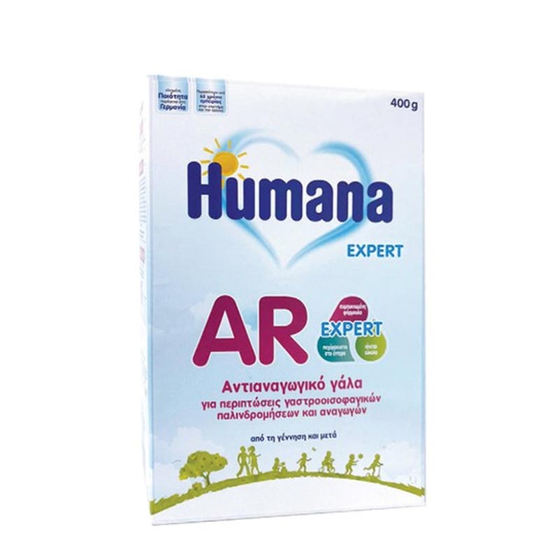 Humana AR Expert 0m+ ( 400gr ) - Αντιαναγωγικό Βρεφικό Γάλα Από τη Γέννηση σε Χάρτινη Συσκευασία ΝΕΟ