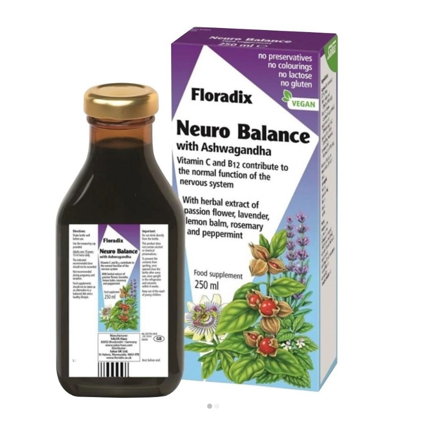 Power Health Floradix Neuro Balance (250ml) - Υγεία Νευρικού Συστήματος