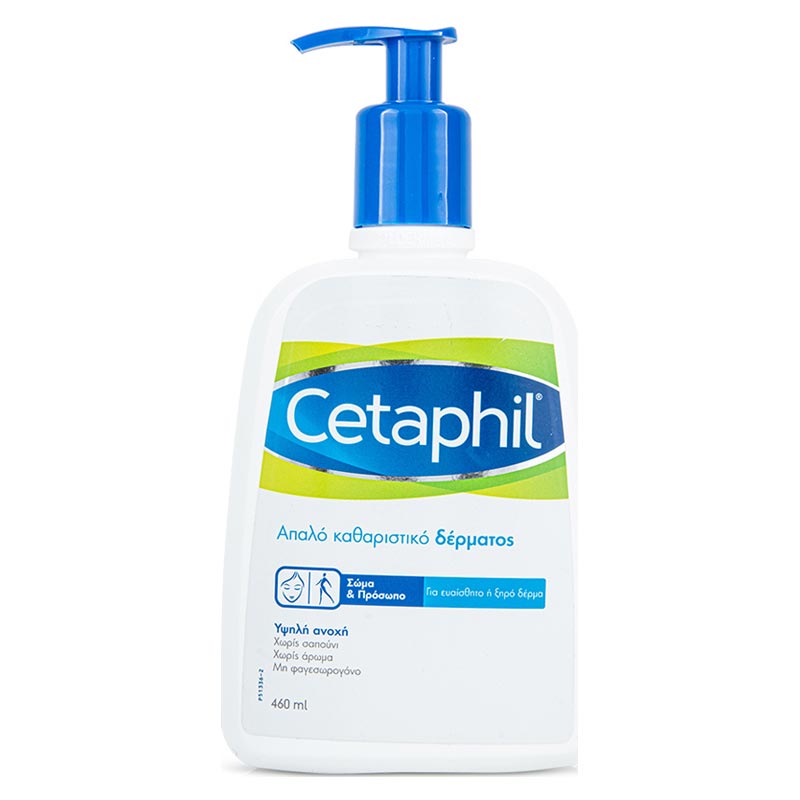 Cetaphil Απαλό Καθαριστικό Προσώπου & Σώματος 460ml