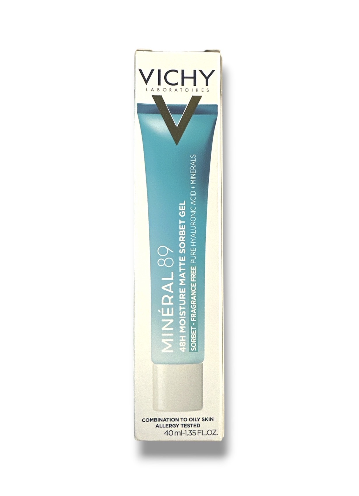 Vichy Mineral 89 48H Moisture Mat Sorbet Gel 40ml - Ενυδατική Κρέμα Προσώπου 48ωρης Ενυδάτωσης