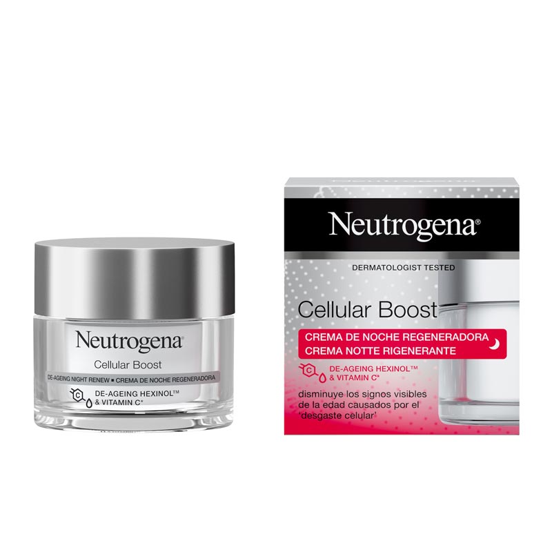 Neutrogena Cellular Boost Night Renew Αντιγηραντική Κρέμα Νυκτός 50ml