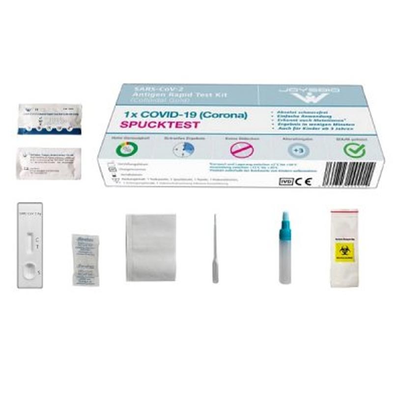 Self Test Αντιγονων Covid-19 (Sars-Cov-2) Με Σαλιο Rapid Test