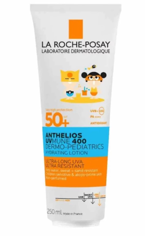 La Roche Posay Anthelios UVMune 400 Dermo-Pediatrics SPF50+ Παιδικό Ενυδατικό Αντηλιακό Γαλάκτωμα Χωρίς Άρωμα 250ml