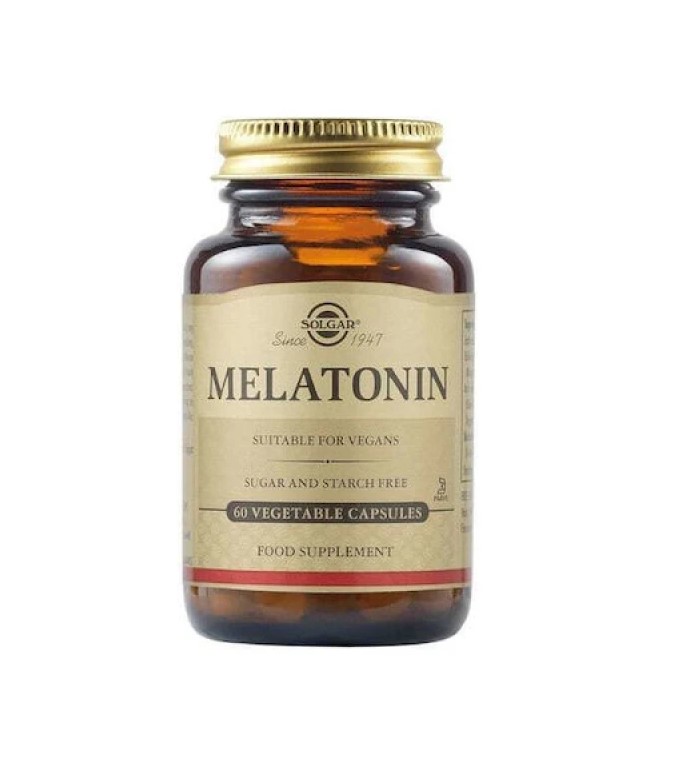 Solgar Melatonin Συμπλήρωμα Διατροφής για τον Ύπνο 60 Ταμπλέτες