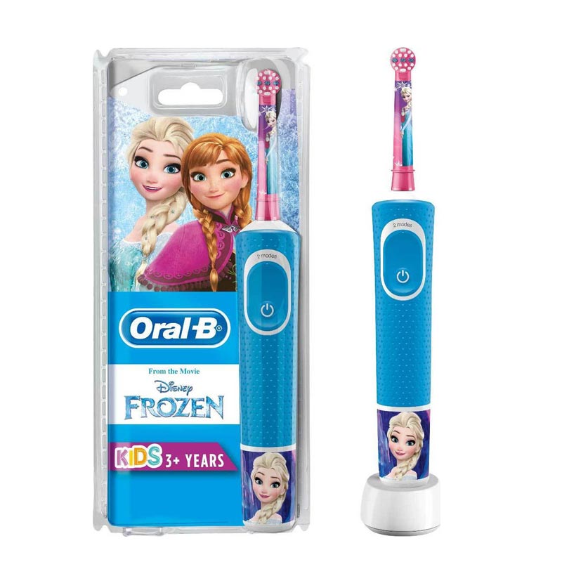 Oral-B Vitality Kids Frozen Παιδική Ηλεκτρική Οδοντρόβουρτσα 3 YEARS+ RIBON