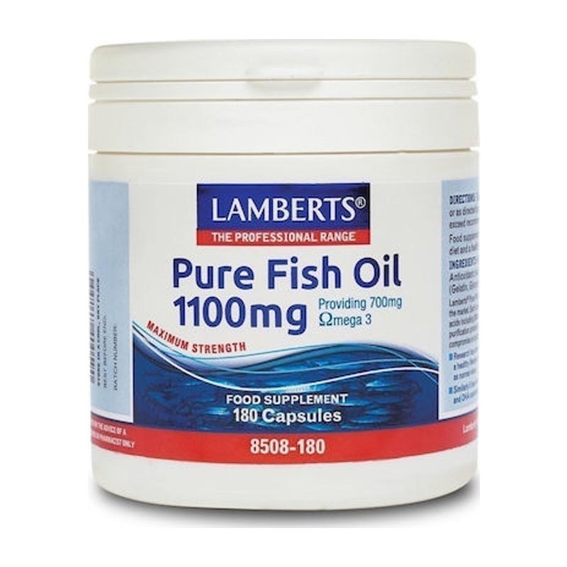 Lamberts Pure Fish Oil 1100mg 180caps