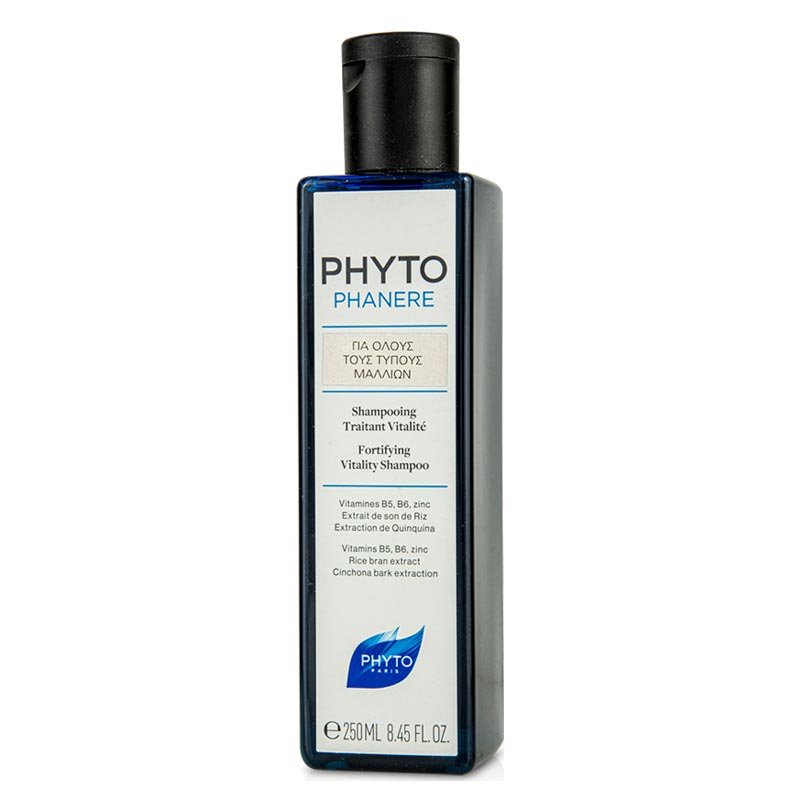 Phyto Phytophanere Δυναμωτικό/Αναζωογονητικό Σαμπουάν 250ml