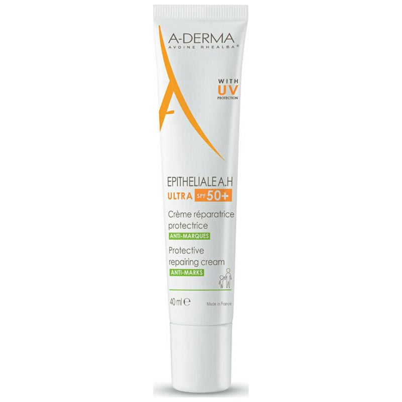 A-Derma Epitheliale A.H Ulta Spf 50+ Προστατευτική Επανορθωτική Κρέμα Κατά των Σημαδιών 40ml