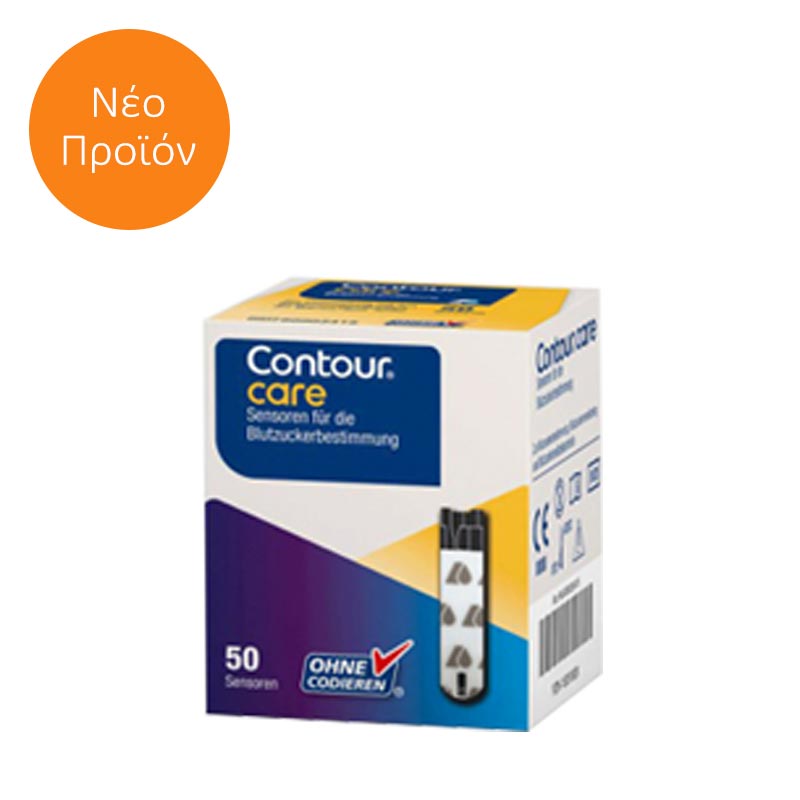 ASCENSIA Νέο Contour CARE Ταινίες Μέτρησης Σακχάρου, 50 τμχ