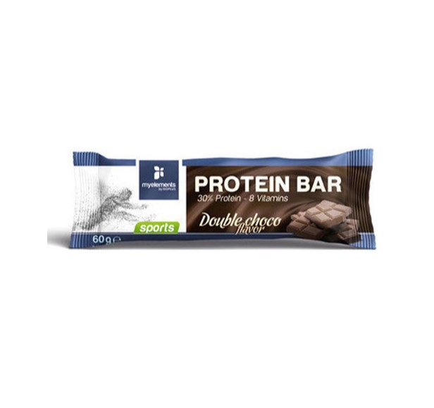My Elements Sports Protein Bar 60gr Double Choco