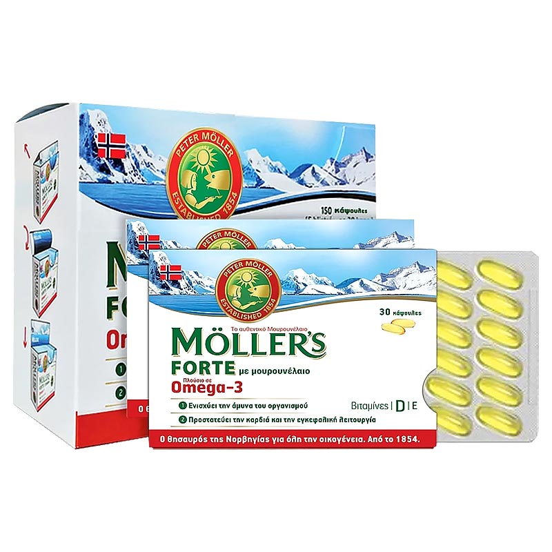 Mollers Forte Omega-3 150caps