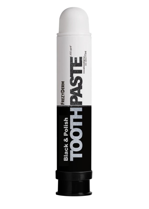 Frezyderm Black Polish Οδοντόπαστα Για Λεύκανση - Στίλβωση 75ml