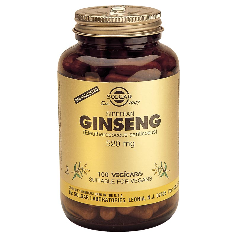 Solgar Ginseng Siberian 100 φυτικές κάψουλες