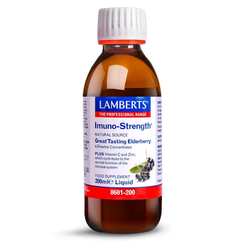 Lamberts Immuno-Strength liquid Συμπλήρωμα για την Ενίσχυση του Ανοσοποιητικού 200ml