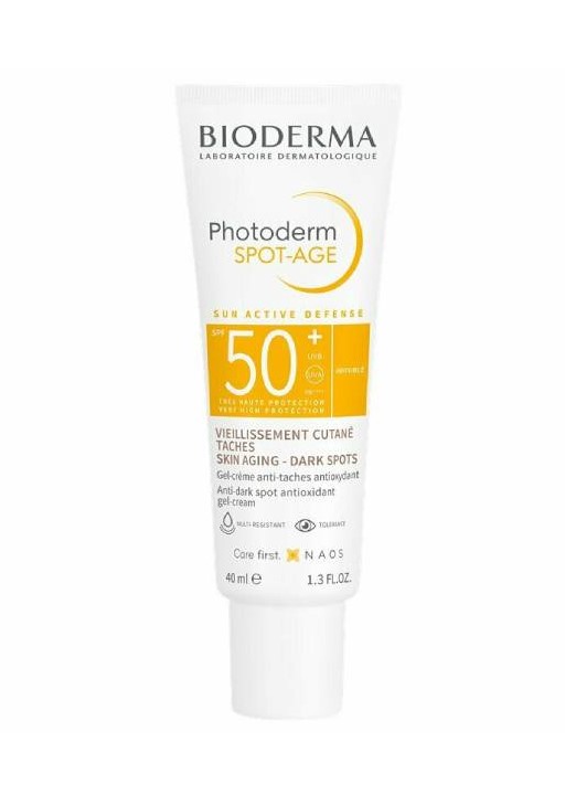 Bioderma Photoderm Spot-Age Αδιάβροχο Αντηλιακό Προσώπου SPF50 40ml