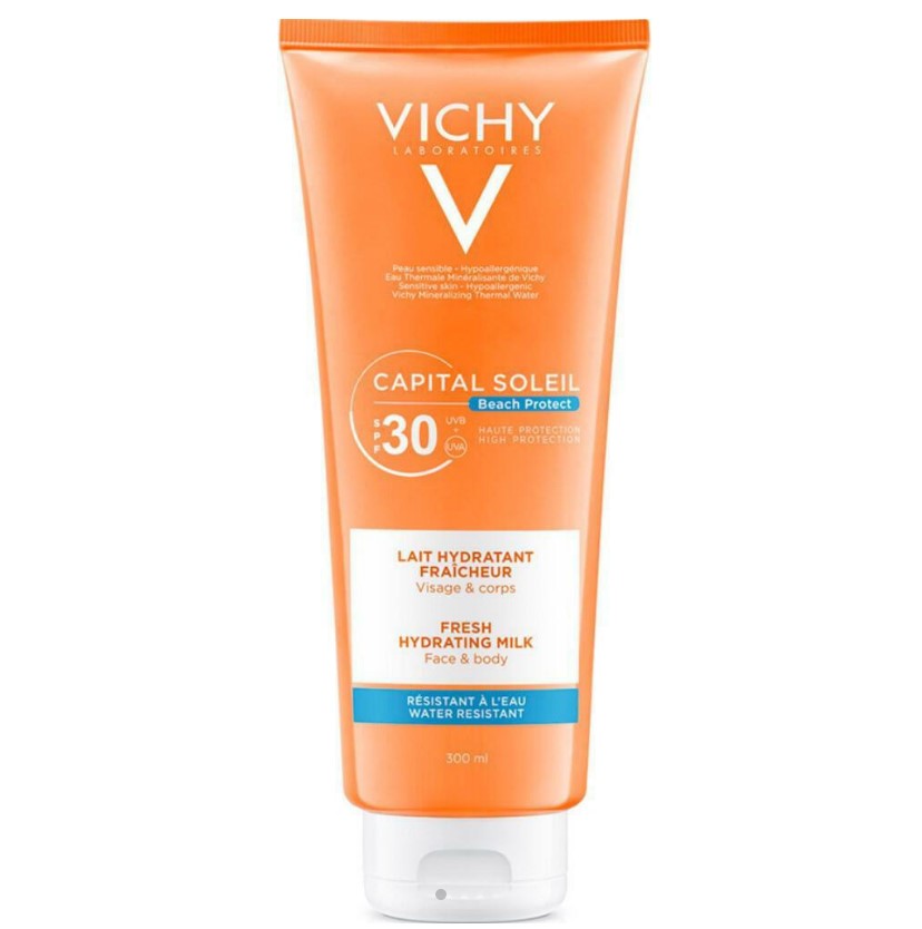 Vichy Ideal Soleil SPF30 Αντηλιακό Γαλάκτωμα Προσώπου - Σώματος 300ml