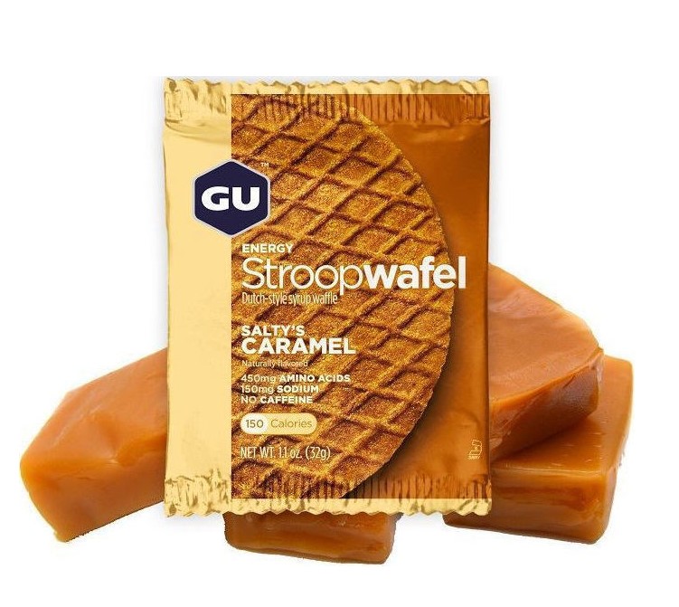 GU Βιολογική Βάφλα Stroopwafel Salted Caramel Χωρίς Γλουτένη 30g