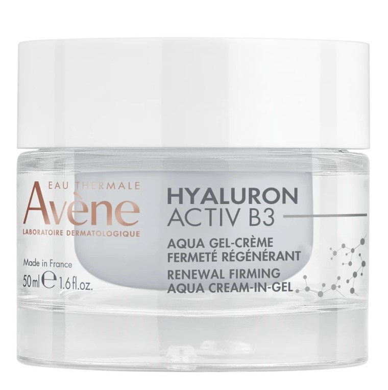 Avene Hyaluron Activ B3 Aqua Gel Κρέμα Προσώπου Κυτταρικής Ανάπλασης Συσφίγγει & Διορθώνει τις Ρυτίδες 50ml