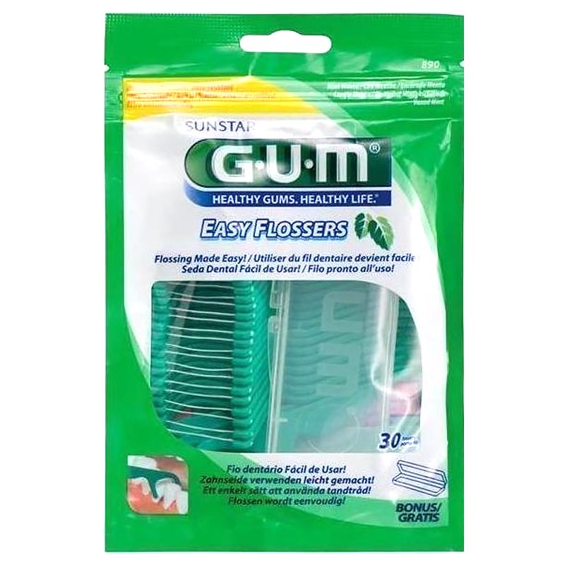 GUM 890 Easy Flossers Σε Σακουλάκι 30τμχ