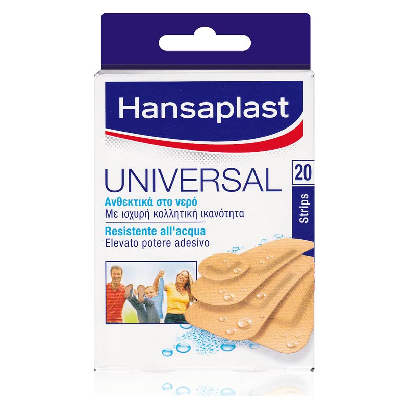 Hansaplast Universal Επίθεμα Ανθεκτικό στο Νερό 20τμχ