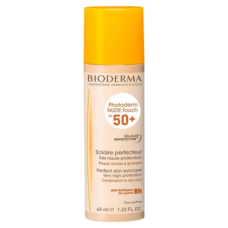 Bioderma Photoderm Nude Touch SPF50 - Teinte Naturelle (Φυσική Απόχρωση), 40ml