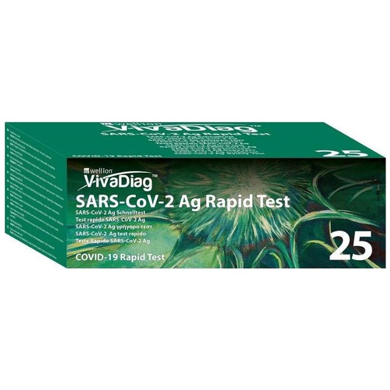 Wellion Vivadiag SARS-Cov-2 Ag Rapid Test 25τμχ