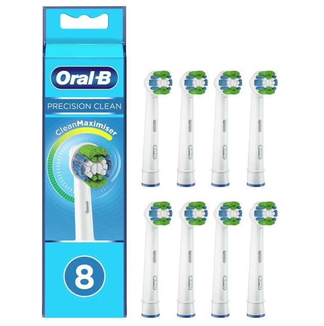 Oral-B Ανταλλακτικά Precision Clean 8 τεμάχια