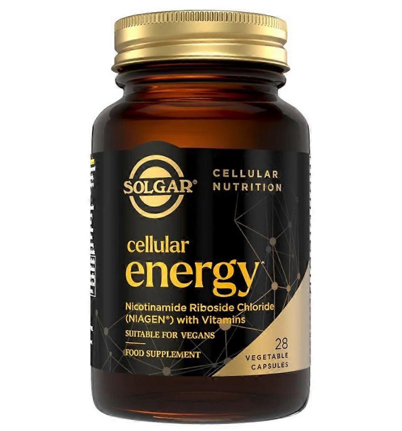 Solgar Cellular Energy Συμπλήρωμα με Niagen® NR για Ενίσχυση Κυτταρικής Ενέργειας & NAD+  28 κάψουλες