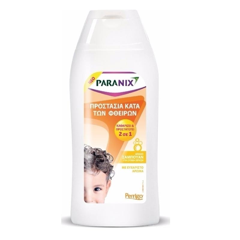 Paranix Protection Shampoo Απαλό Σαμπουάν για Προστασία Κατά των Φθειρών 200ml