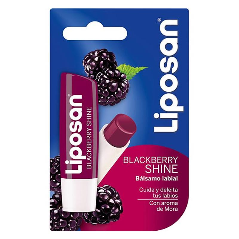 Liposan Stick Blackberry  Shine  Ενυδατικό Στικ 4,8g